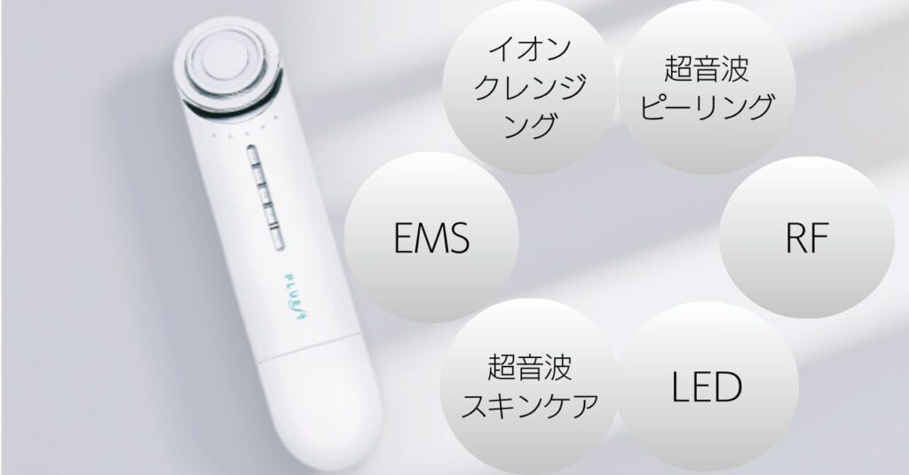プルエスト美顔器　6つの機能